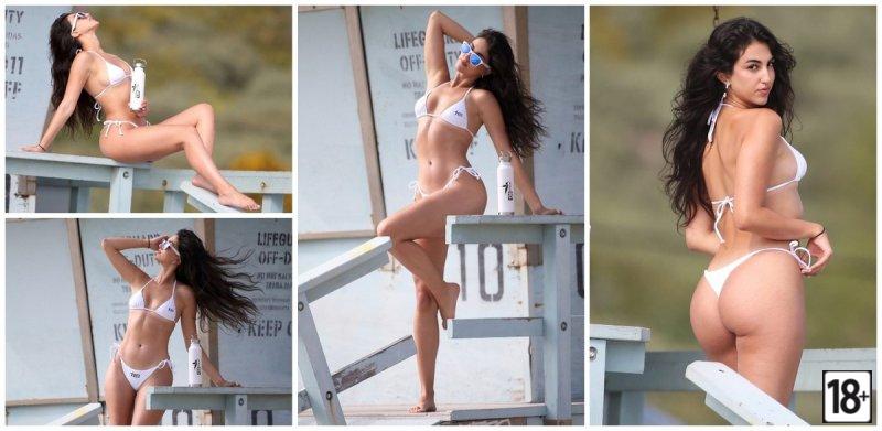 Нина Свет в сексуальному бикині на пляжі Малібу захоплює серця фанатів