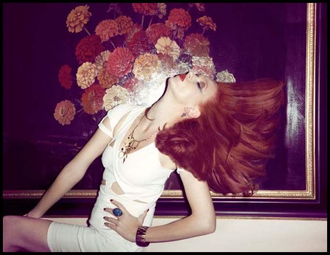 Обнаженная Тиа Экхардт (Tiah Eckhardt) для журнала «Magazine»