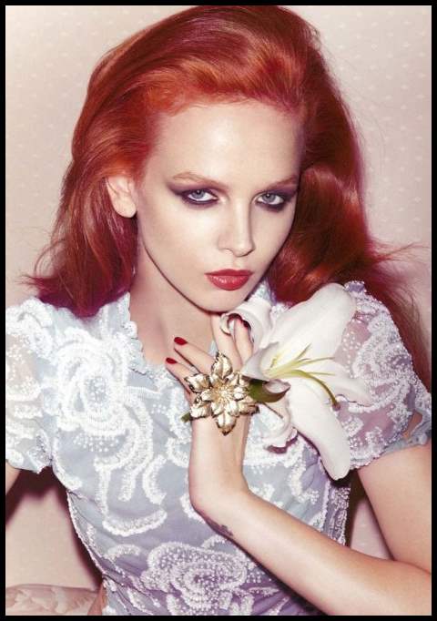 Обнаженная Тиа Экхардт (Tiah Eckhardt) для журнала «Magazine»