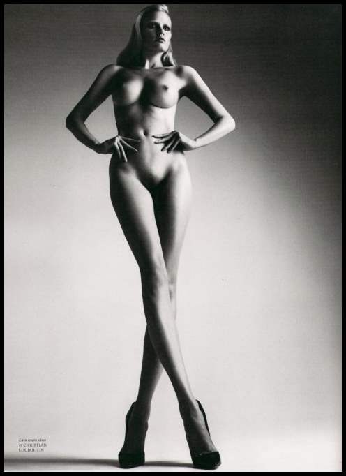 Обнаженные супермодели в Love Magazine