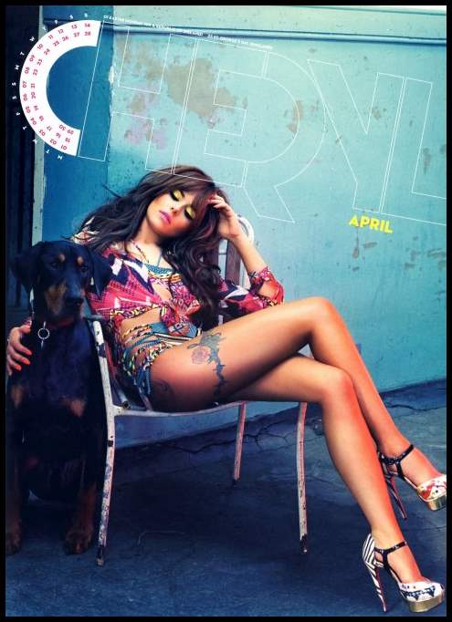 Официальный календарь 2013 от Шерил Коул (Cheryl Cole)