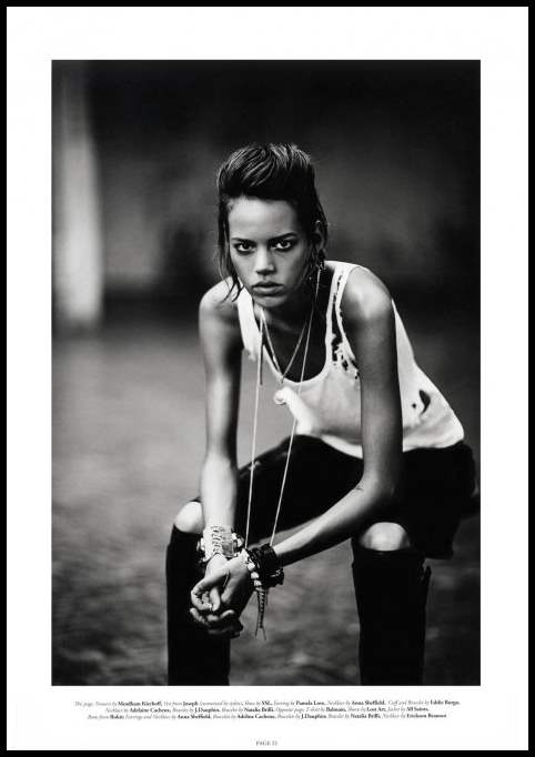 Фрая Беха Эрихсен (Freja Beha Erichsen) для «Twin Magazine»