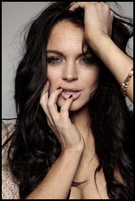 Линдсей Лохан (Lindsay Lohan) в новом образе для журнала SUN