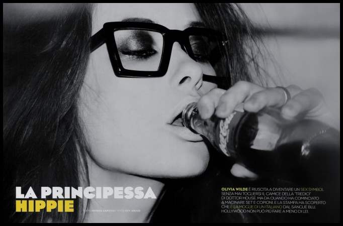 Оливия Уайлд (Olivia Wilde) топлес для журнала GQ