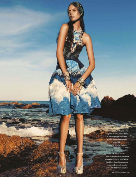 Джессика Кларк (Jessica Clarke) в фотосессии для журнала «L’Officiel»