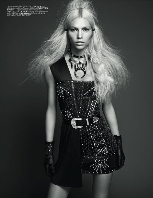 Алин Вебер (Aline Weber) в фотосессии для журнала «Vogue»