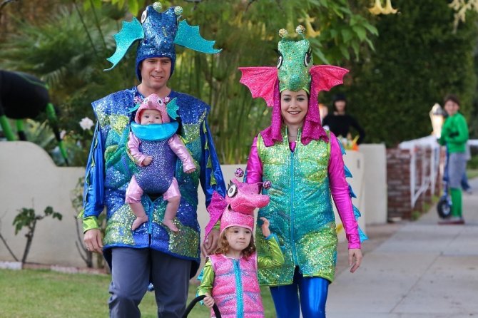 Лучшие костюмы знаменитостей на Хэллоуин