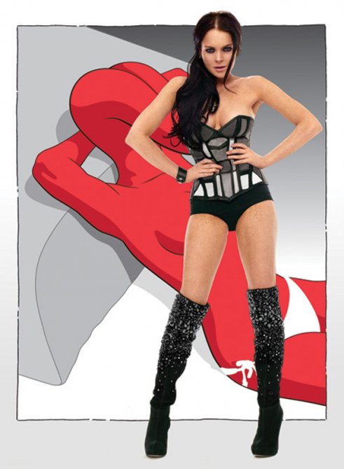 Линдсей Лохан (Lindsay Lohan) для издания «Complex»