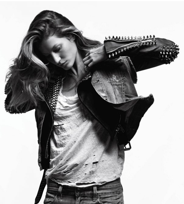 Жизель Бундхен (Gisele Bundchen) в фотосессии для V Magazine