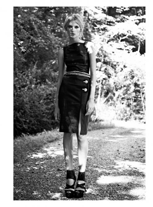 Вика Фалилеева в фотосете для журнала «Deutsch»