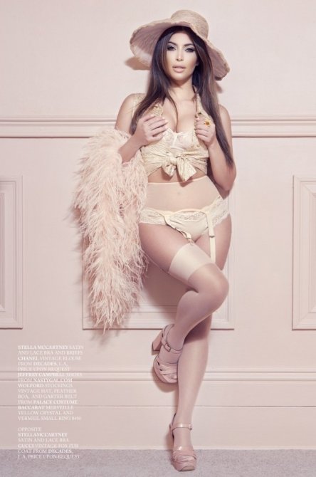 Ким Кардашян (Kim Kardashian) в сексуальной фотосессии для журнала «Factice»