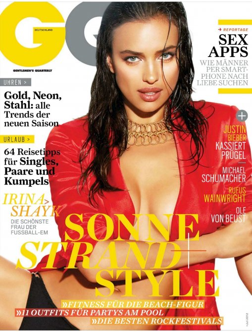 Ирина Шайк (Irina Shayk) в фотосессии для журнала «GQ»