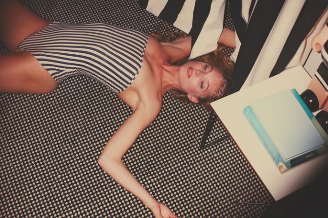 Обнаженная Эльза Хоск (Elsa Hosk) в фотосете Гая Ароша (Guy Aroch)