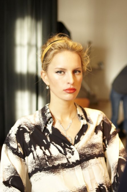 Каролина Куркова (Karolina Kurkova) в фотосессии для журнала «Vogue»