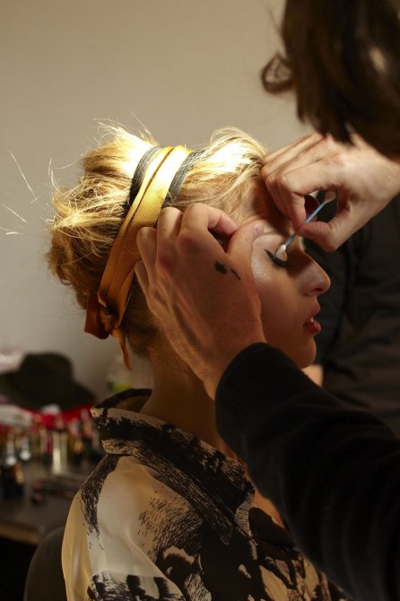 Каролина Куркова (Karolina Kurkova) в фотосессии для журнала «Vogue»