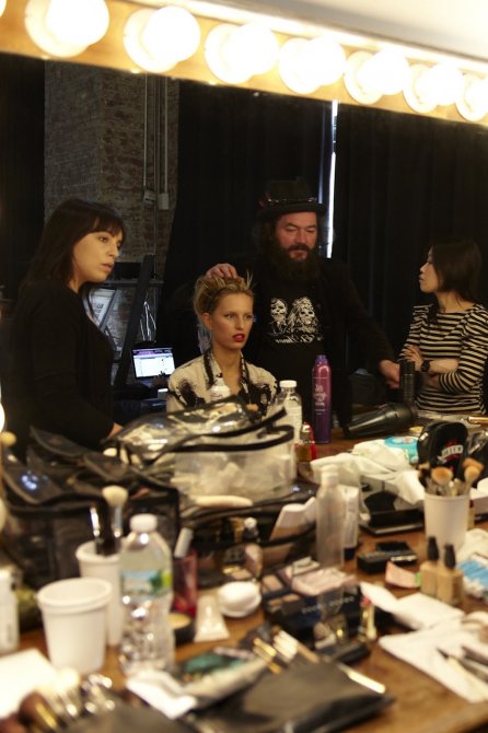 Каролина Куркова (Karolina Kurkova) в фотосессии для журнала «Vogue»