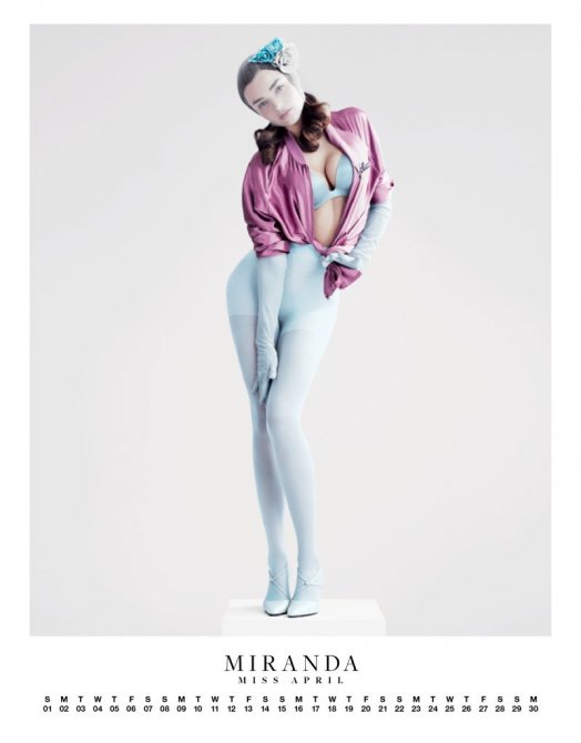 Календарные девушки в работе Вилли Вандерперре (Willy Vanderperre)