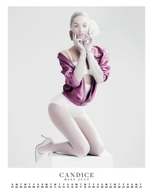 Календарные девушки в работе Вилли Вандерперре (Willy Vanderperre)