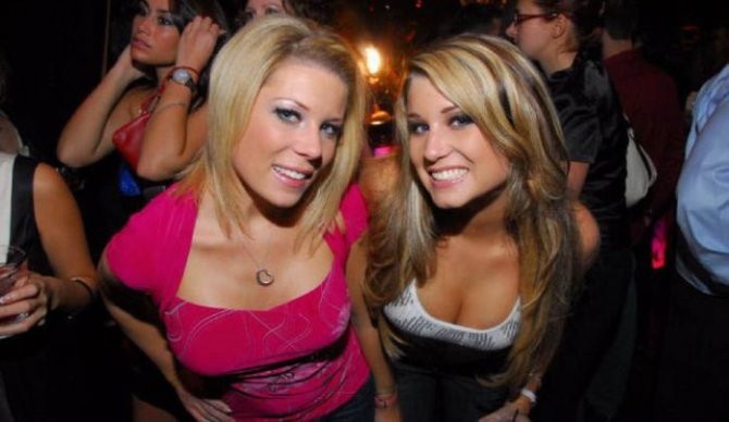 Пьяные раскованные девушки Лас-Вегаса (58 фото)
