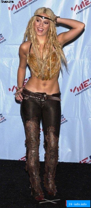 Голая Шакира