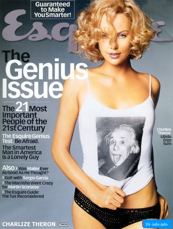 Голая Шарлиз Терон