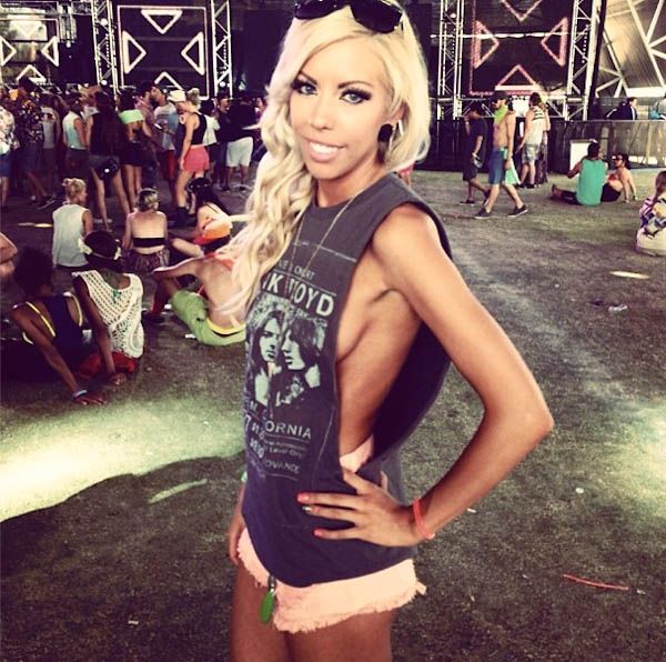 Сексуальные девушки с фестиваля "Coachella 2013"