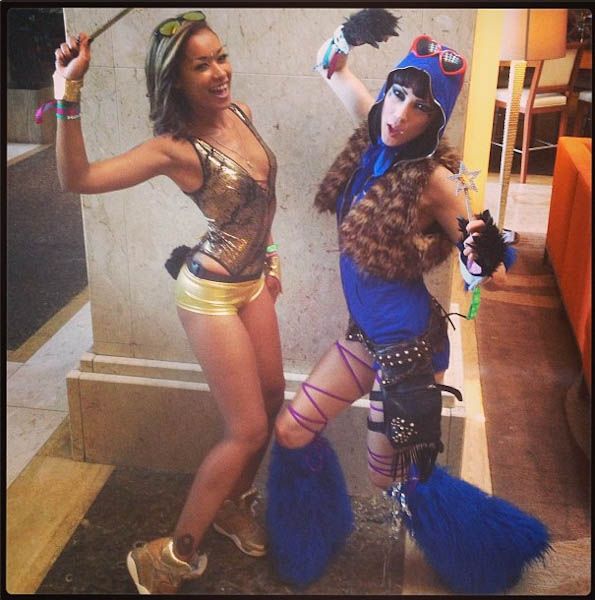 Сексуальные девушки с фестиваля "Coachella 2013"