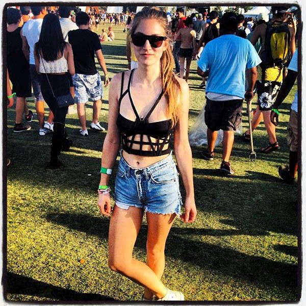 Сексуальные девушки с фестиваля "Coachella 2013"