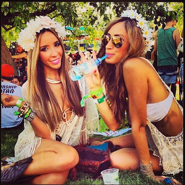 Сексуальные девушки с фестиваля "Coachella 2013"