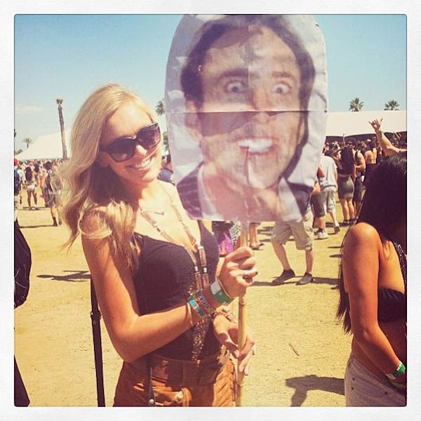 Сексуальные девушки с фестиваля "Coachella 2013"