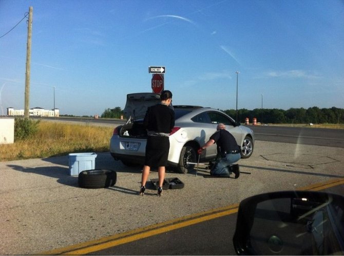 Девушки за рулем