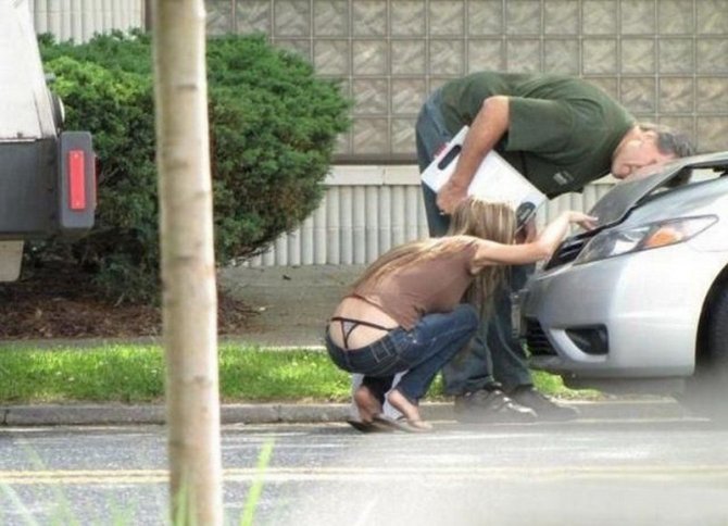 Девушки за рулем