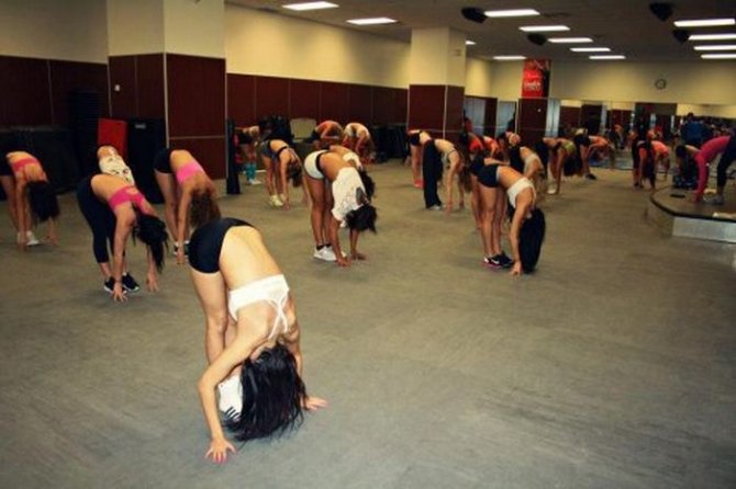 Стройные девушки, которые следят за своей фигурой