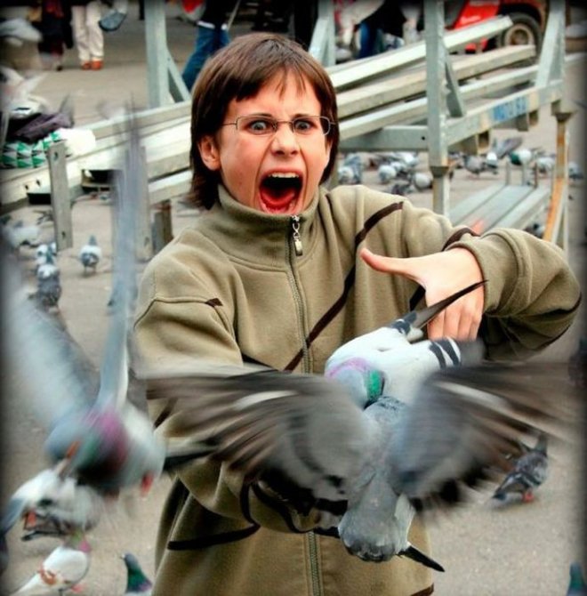 Не все девушки умеют находить общий язык с животными