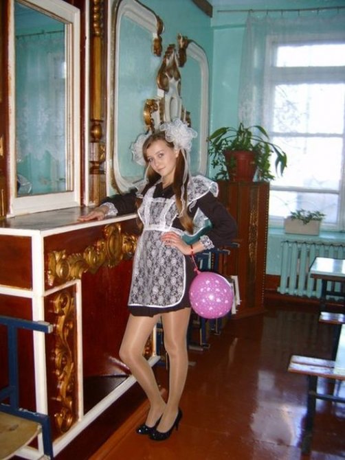 Выпускницы на последнем звонке 2013