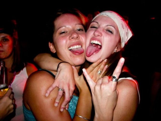 Девушки с фестиваля Sturgis