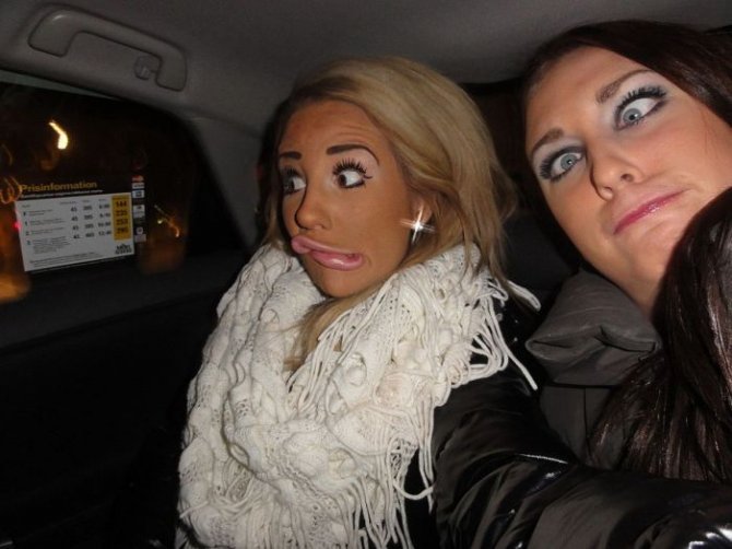 Силиконовая звезда Facebook