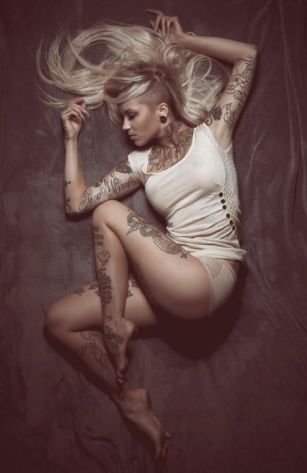 Татуированные девушки