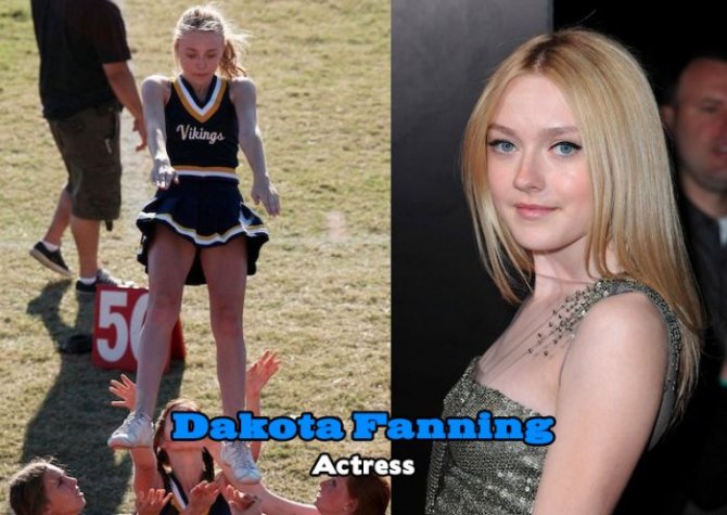 Звезды из групп поддержки