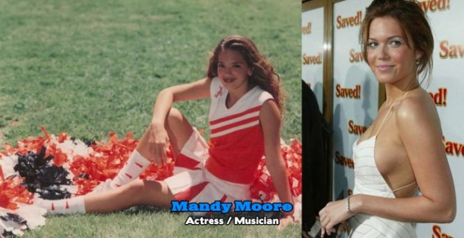 Звезды из групп поддержки