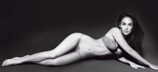 Megan Fox в рекламе Armani