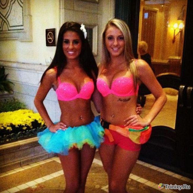 Сексуальные красотки с фестиваля электронной музыки в Лас-Вегасе