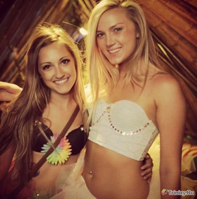 Сексуальные красотки с фестиваля электронной музыки в Лас-Вегасе