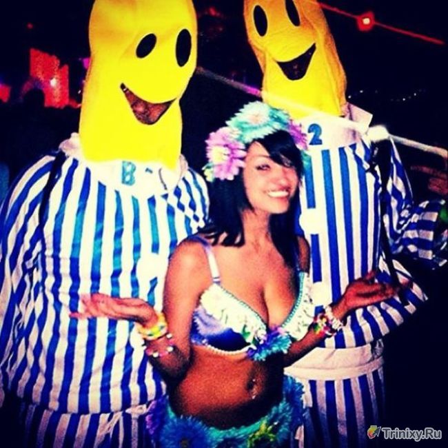 Сексуальные красотки с фестиваля электронной музыки в Лас-Вегасе