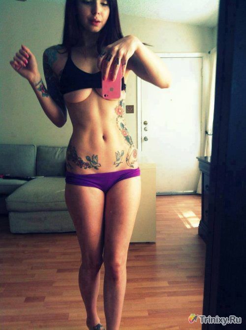 Стройные девушки с большим бюстом