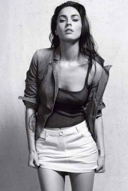 Megan Fox в рекламе Armani