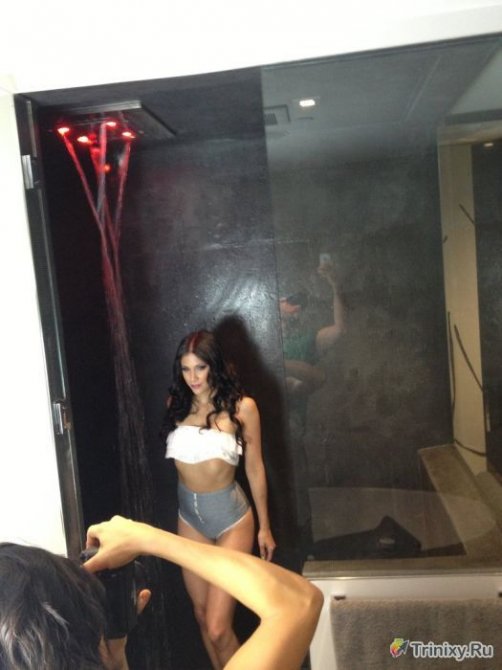 Фотоотчет с гламурной фотосессии для журнала