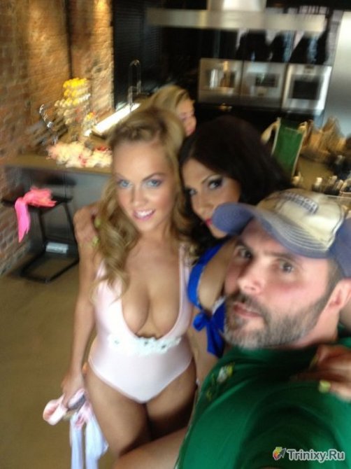 Фотоотчет с гламурной фотосессии для журнала