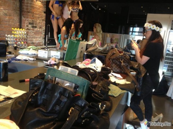 Фотоотчет с гламурной фотосессии для журнала