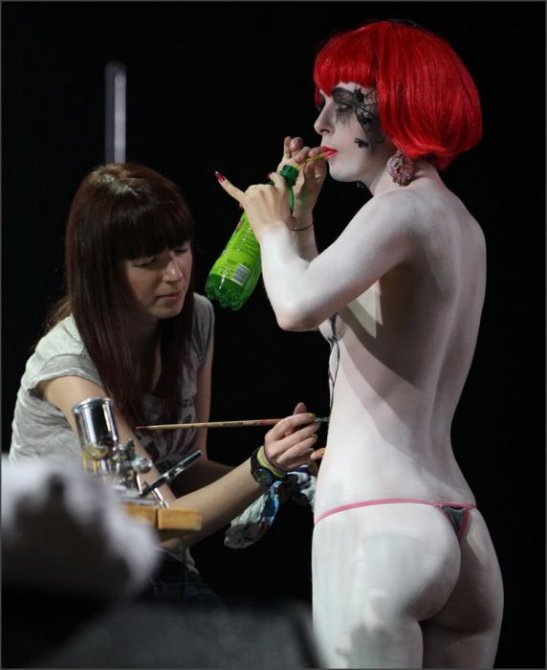 Боди-арт. Тату конвенция 2013